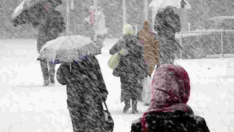 В Україну йде потепління зі снігопадами