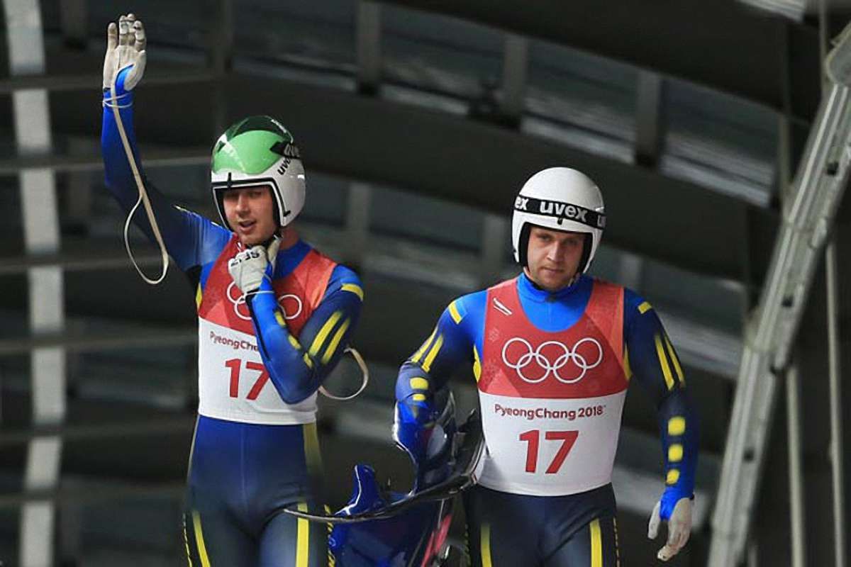 Збірна України посіла останнє місце у санному спорті серед пар