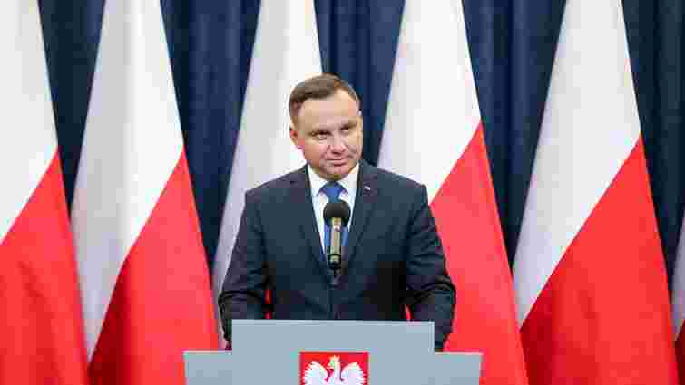 Анджей Дуда направив зміни до закону про Інститут нацпам’яті до Конституційного трибуналу Польщі