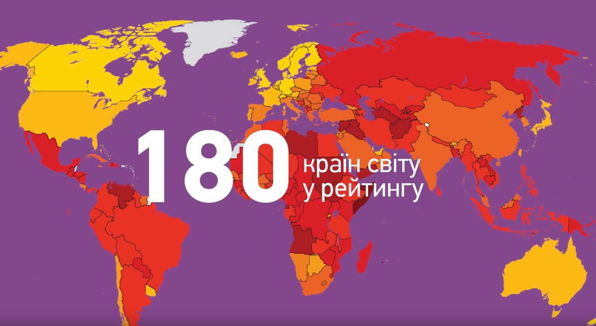 Україна у 2017 році покращила свою позицію в Індексі сприйняття корупції