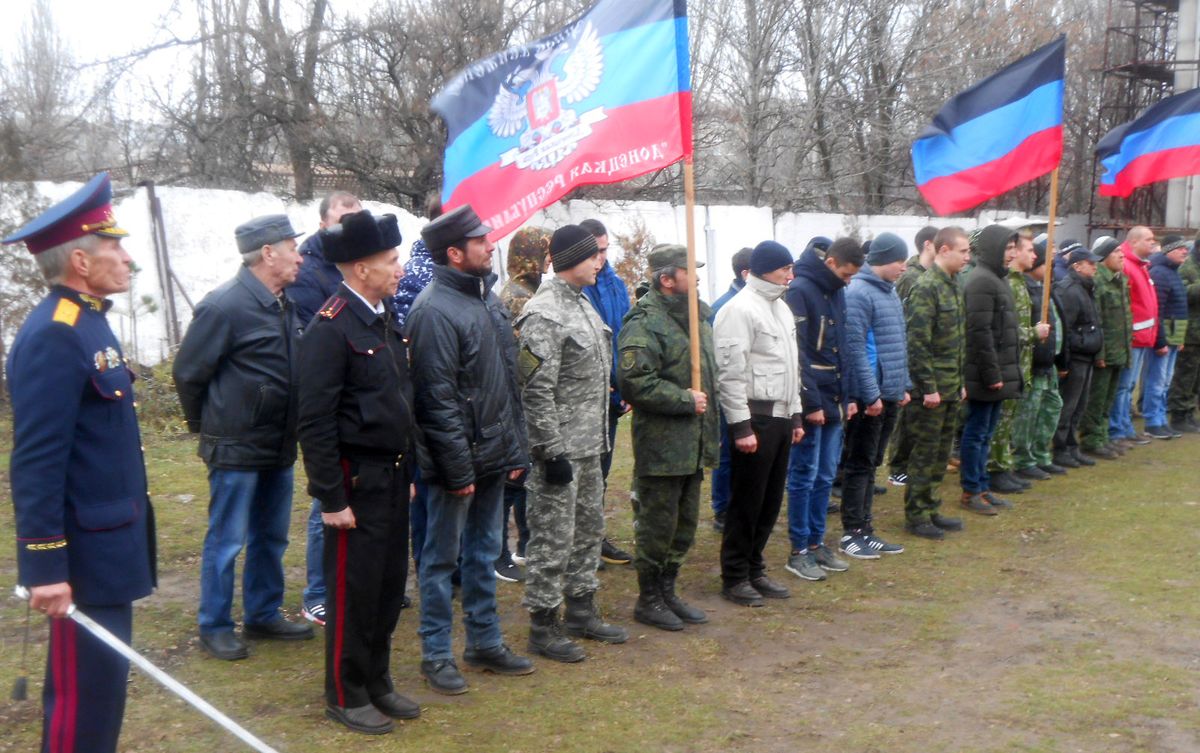 Російські куратори формують на Донбасі «Приазовське казаче військо»