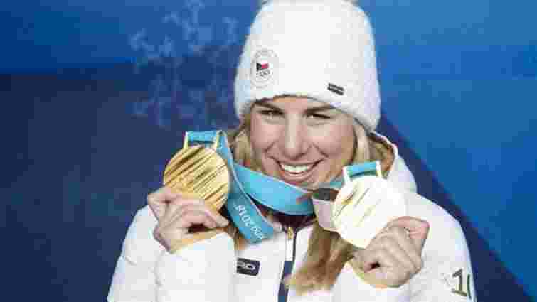 Чеська сноубордистка і лижниця вперше в історії Олімпіад здобула золото в обох видах спорту