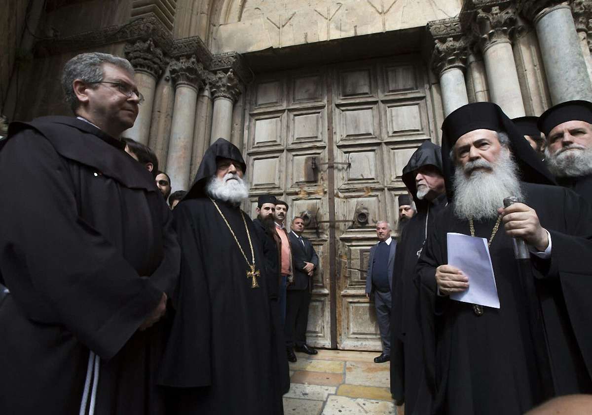 В Єрусалимі на невизначений час закрили Храм Гробу Господнього