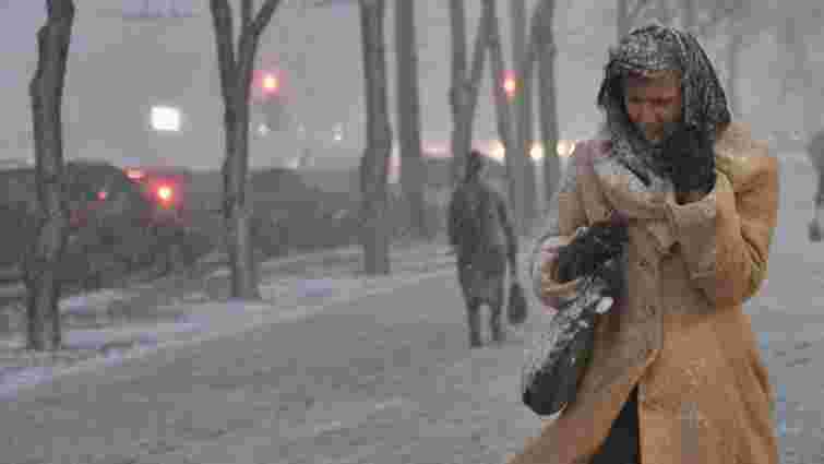 Цього тижня Україну, окрім Галичини та Закарпаття, накриють сильні снігопади