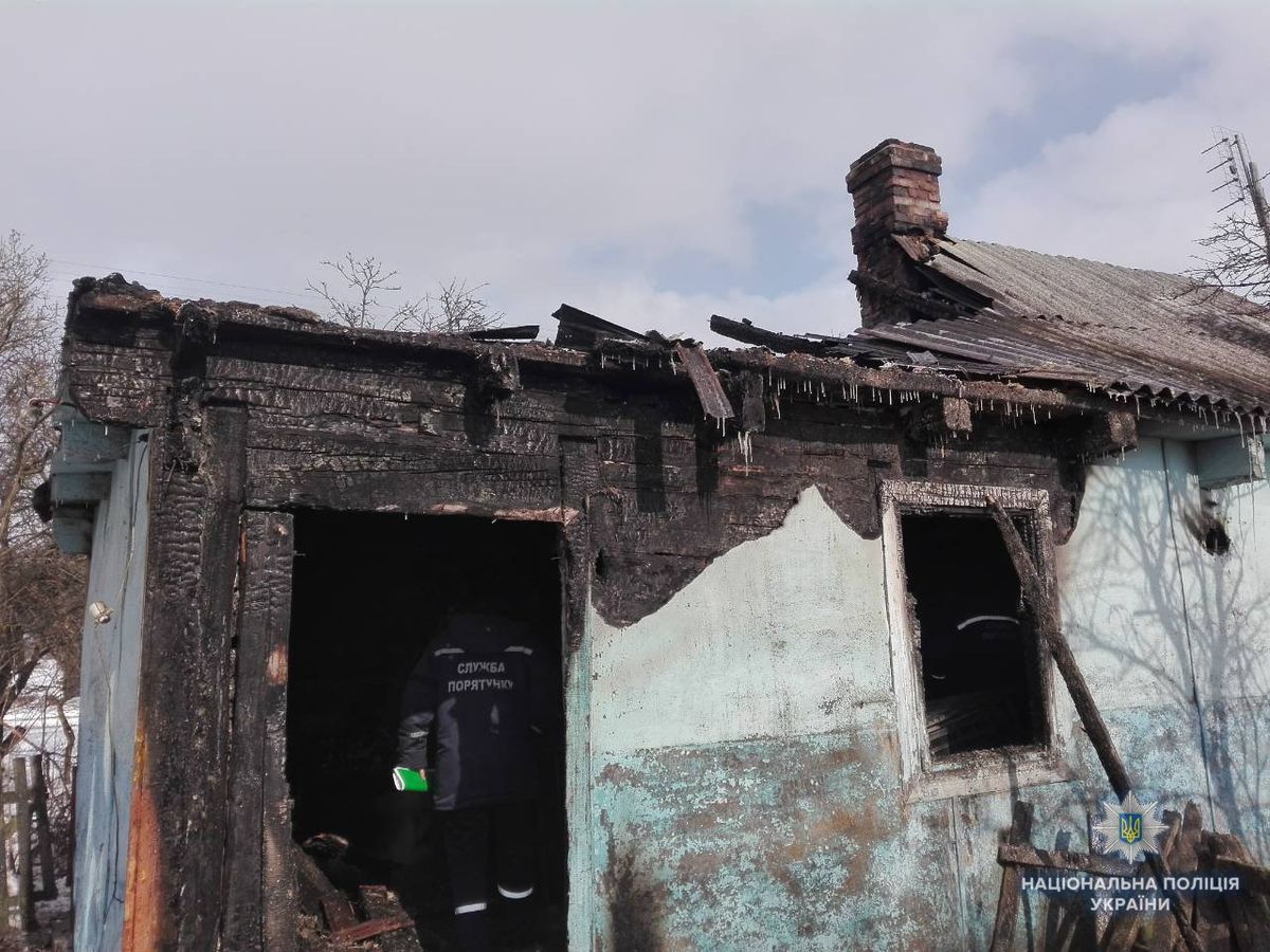 На Волині чоловік спалив будинок, щоб приховати вбивство