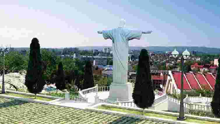 У Трускавці відремонтують дорогу, що веде до 12-метрової статуї Ісуса Христа