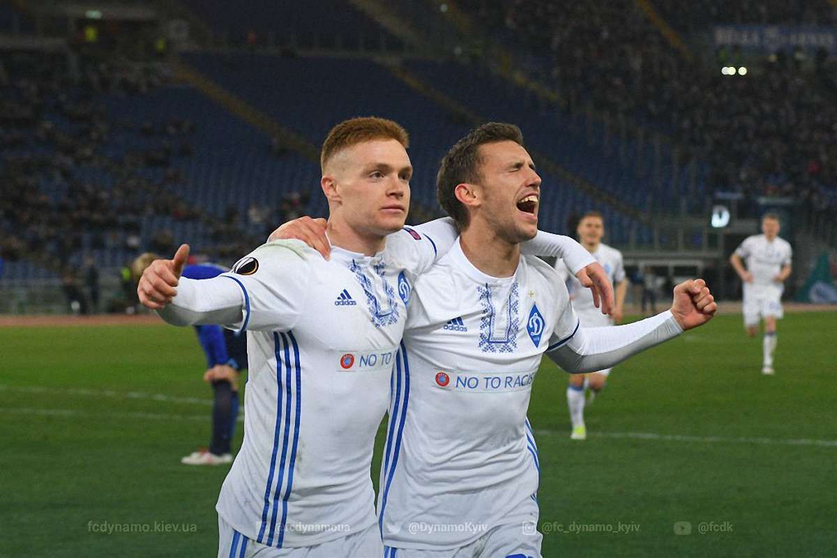 «Динамо» зіграло у результативну нічию з «Лаціо» у Лізі Європи