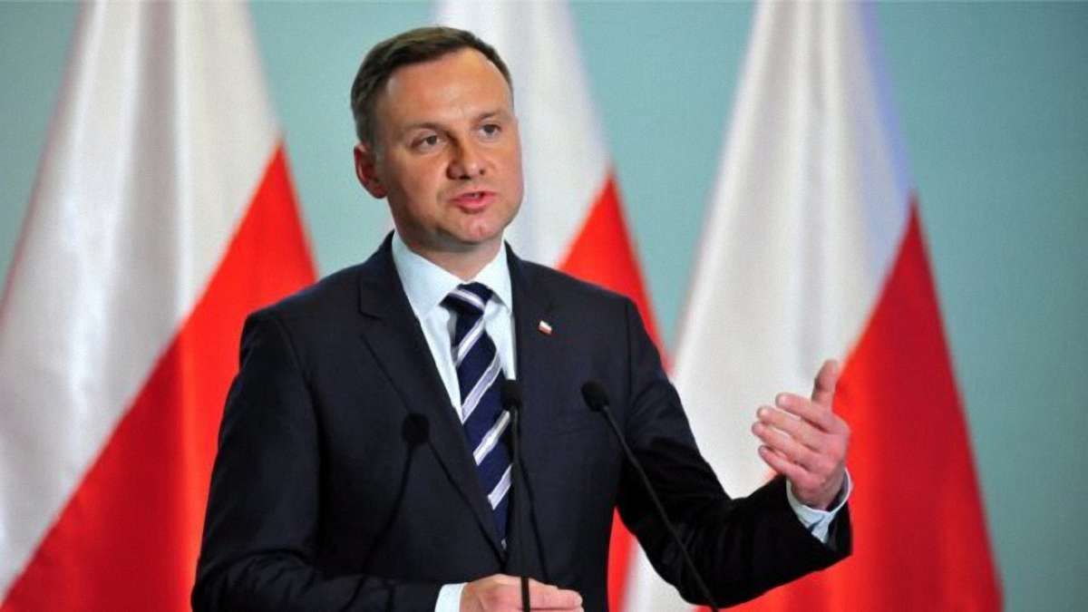 Анджей Дуда розкритикував членство Польщі в ЄС