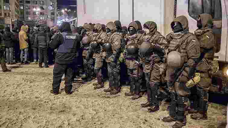 Поліція вивезла вантажівку активістів Руху нових сил із Європейської площі в Києві