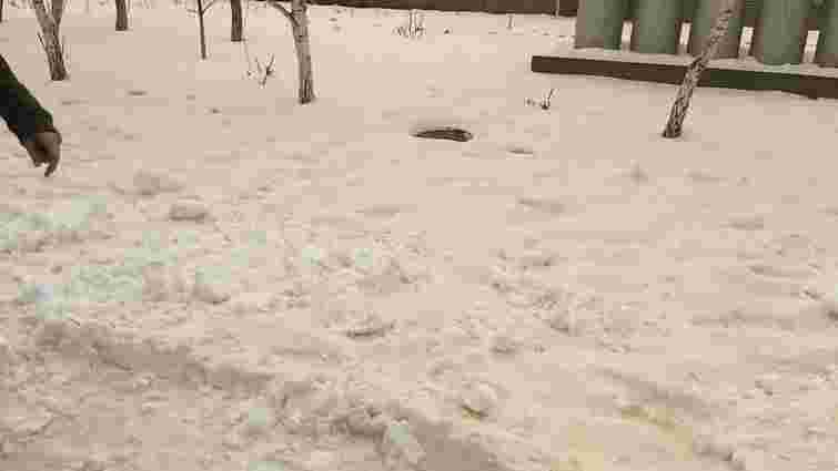 В Одеській області випав «іржавий» сніг