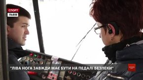 Паралімпійський чемпіон з фехтування Андрій Демчук сів за кермо львівського трамвая