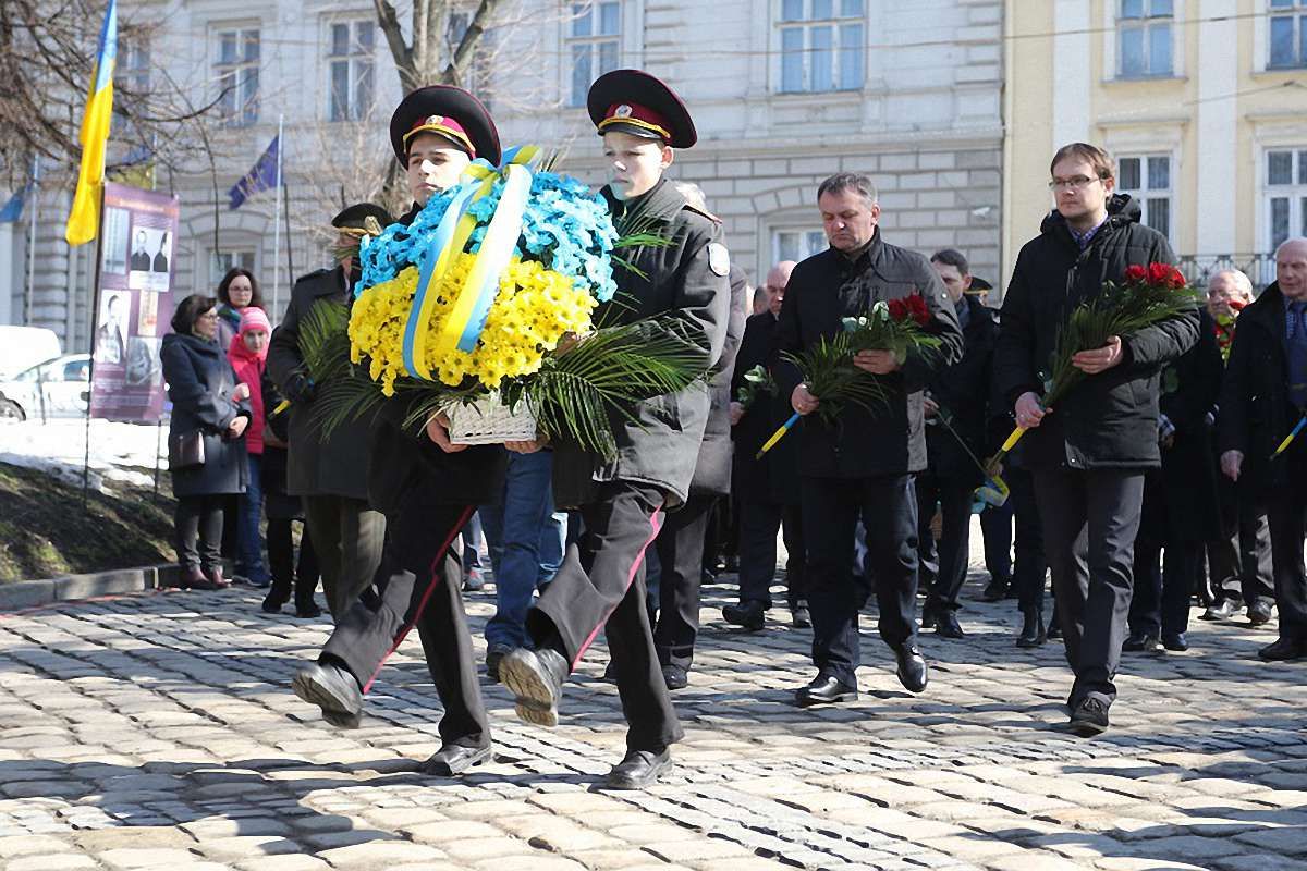У Львові вшанували пам’ять В’ячеслава Чорновола