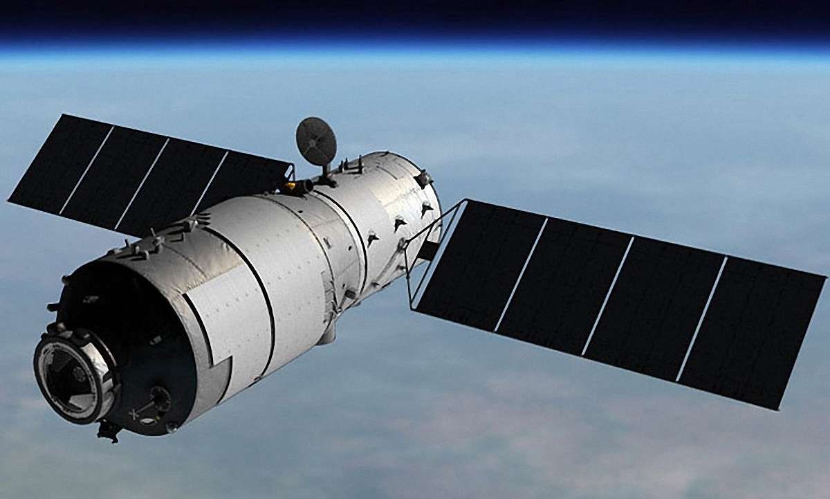 На початку квітня китайська орбітальна станція впаде на Землю