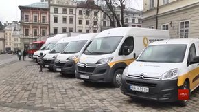 Нові автомобілі «Укрпошти» вийдуть на маршрути з понеділка