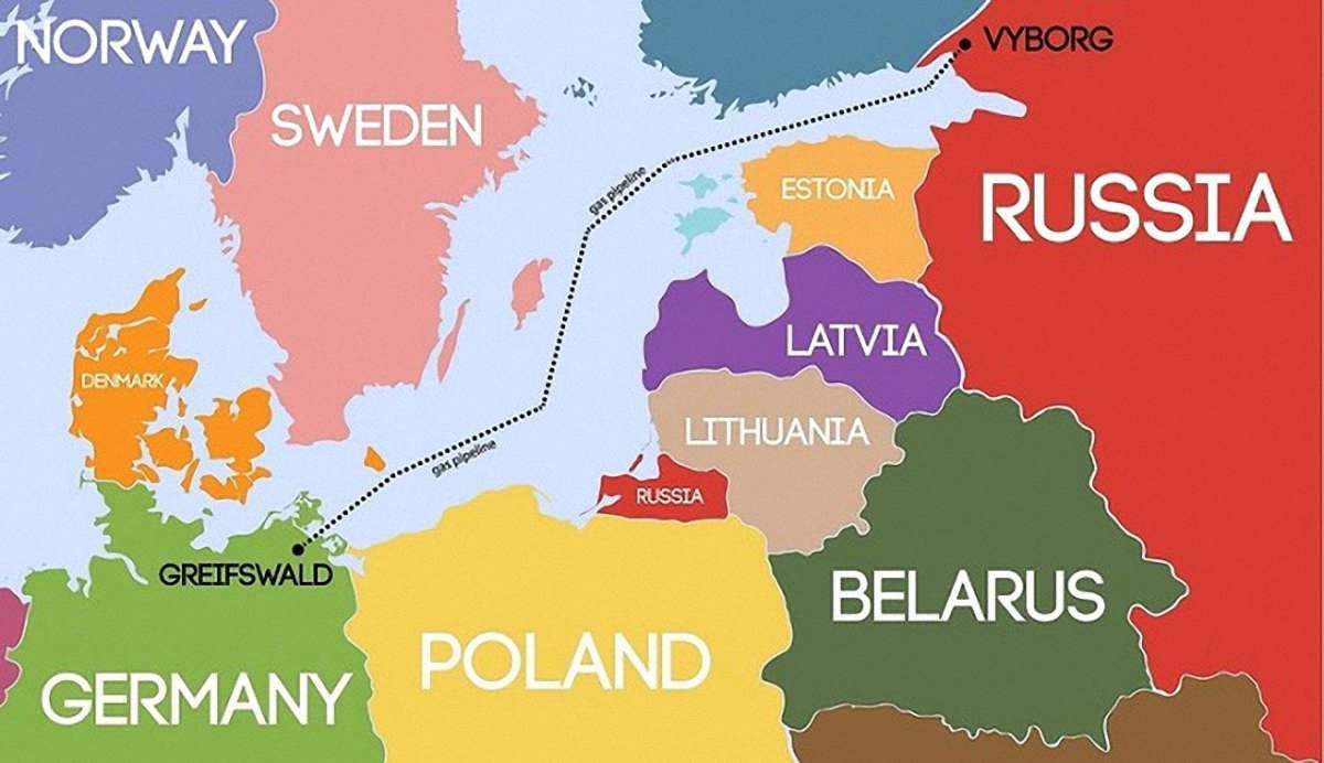Єврокомісія не збирається підтримувати російський «Північний потік-2»