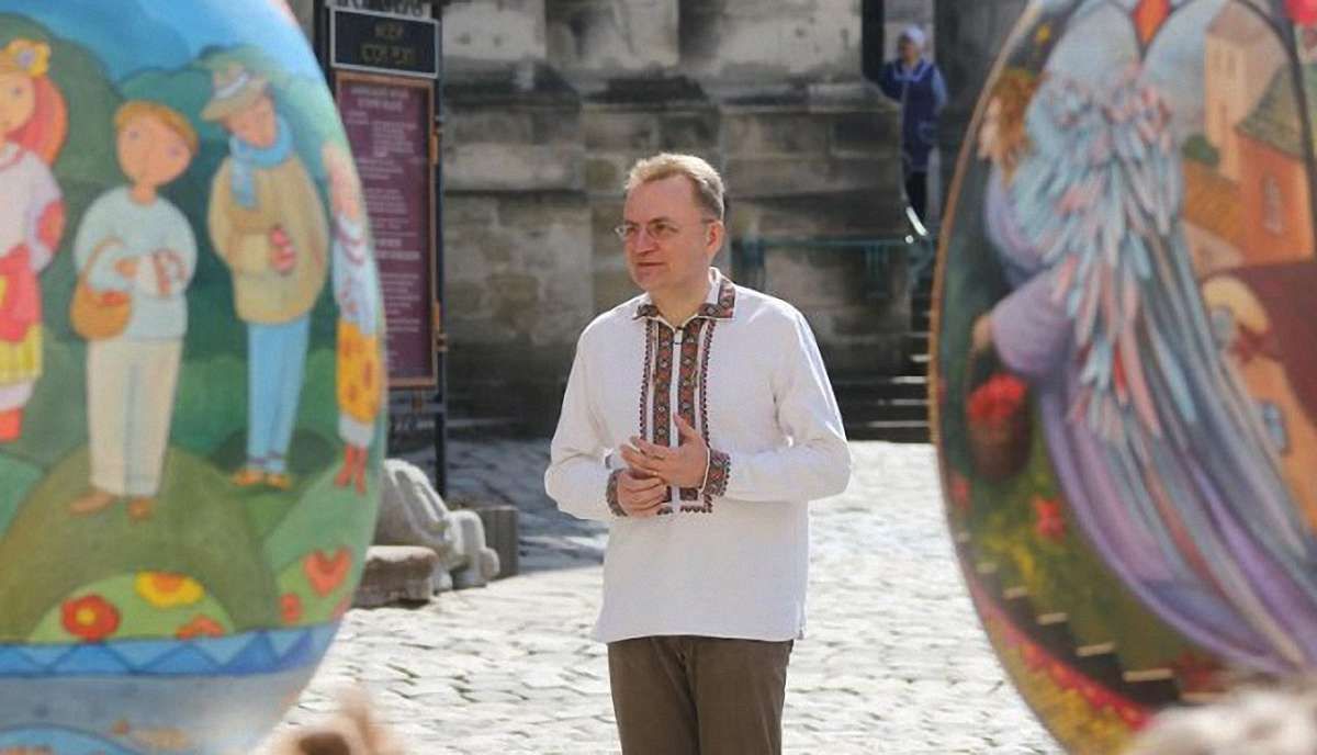 Мер Львова Андрій Садовий привітав українців з прийдешнім Великоднем