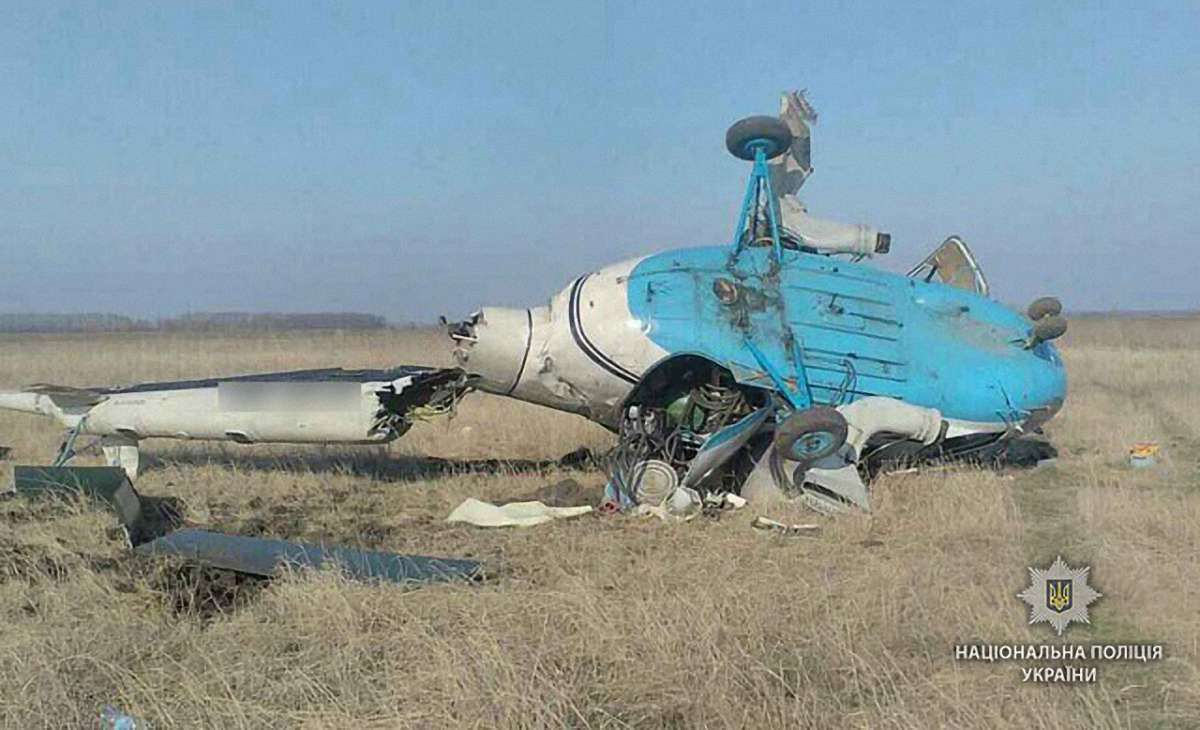 У Полтавській області розбився приватний гелікоптер