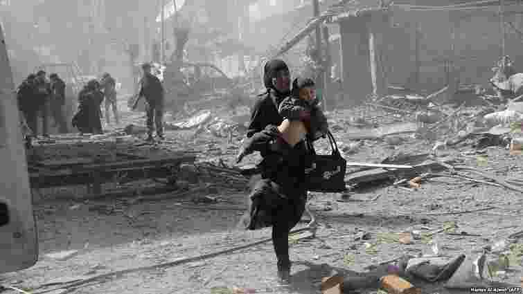 У 500-та постраждалих при бомбардуванні в Сирії ВОЗ підтвердила симптоми отруєння хімією