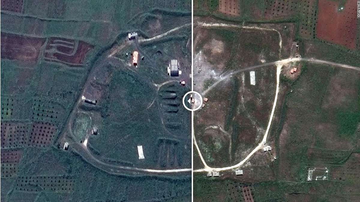 Телеканал CNN показав наслідки удару США та їх союзників по Сирії