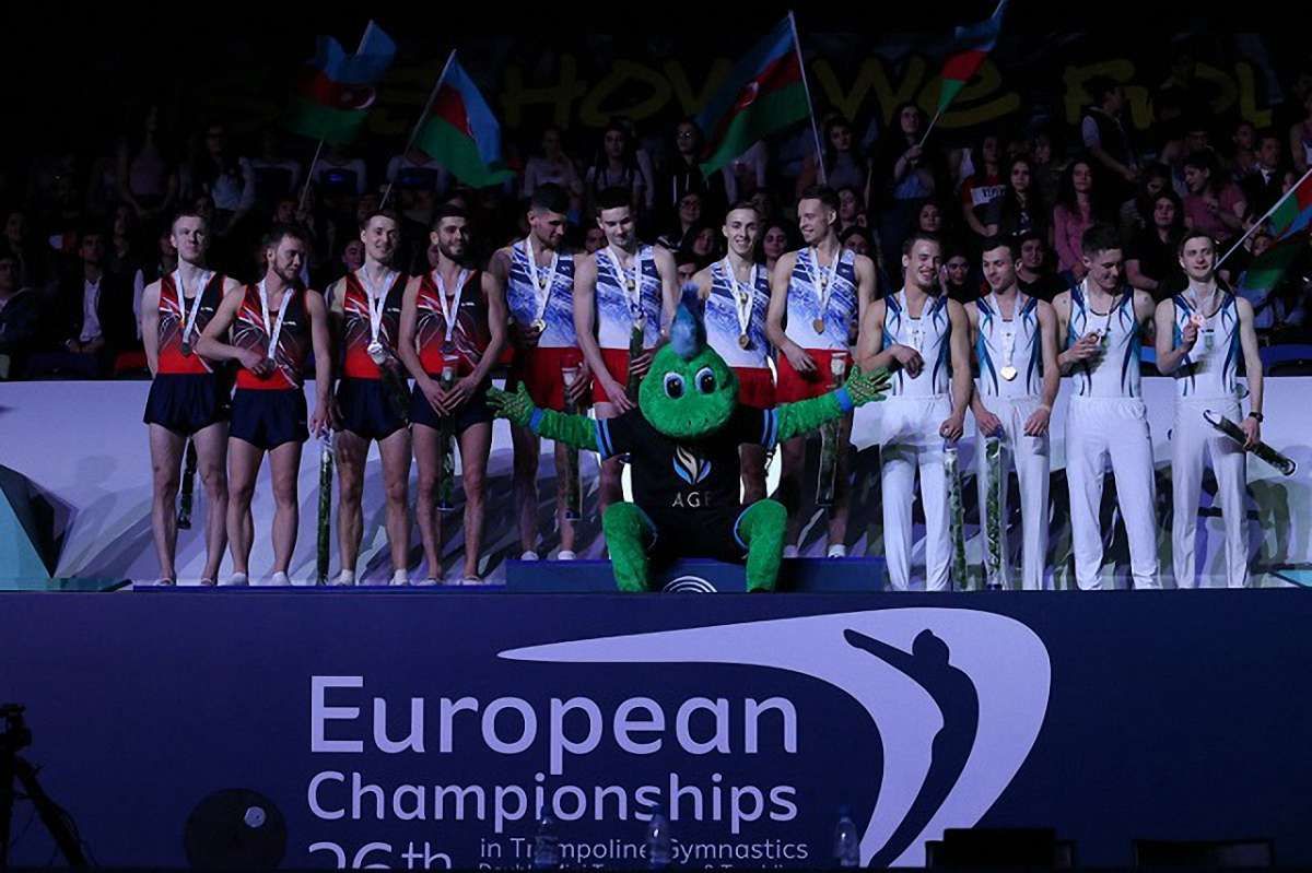 Українські спортсмени завоювали дві бронзи на чемпіонаті Європи зі стрибків на батуті 