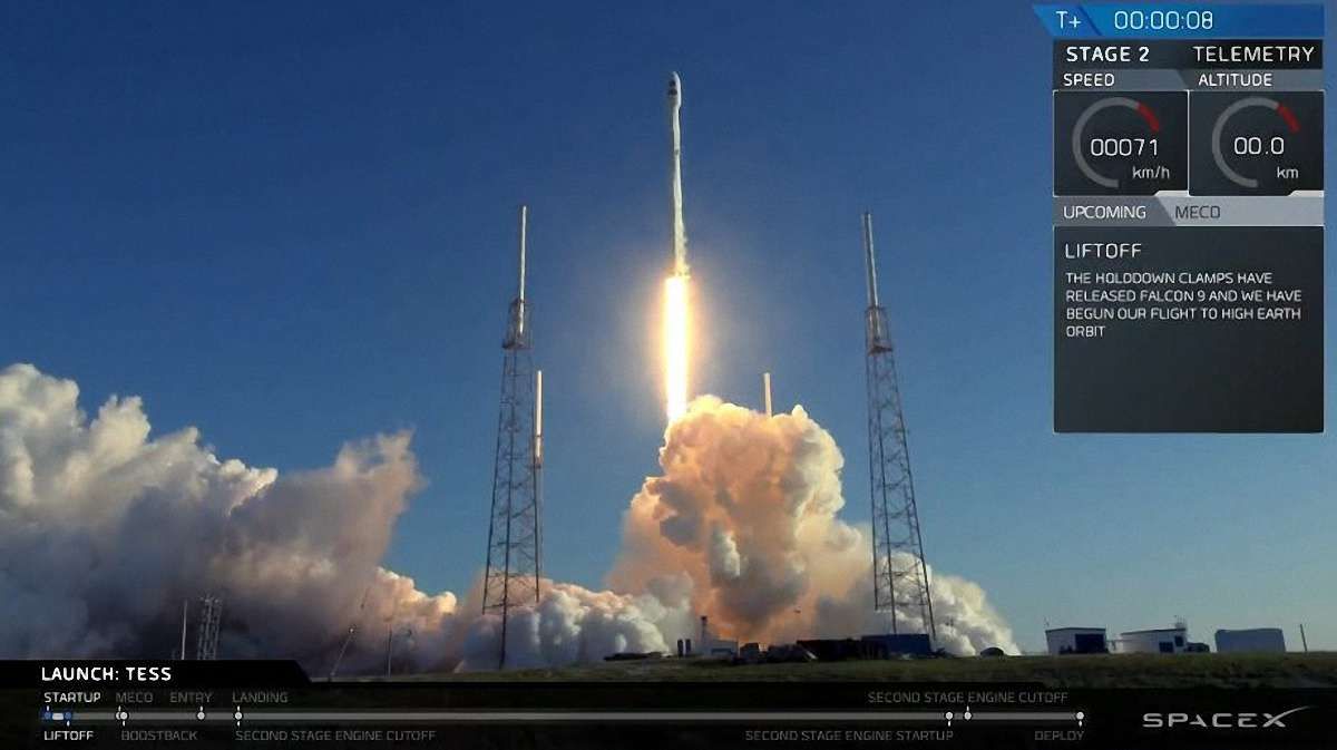NASA запустила у космос телескоп для пошуку придатних для життя планет