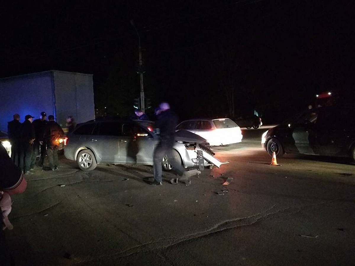 Втікаючи від поліції п’яний священик скоїв ДТП у Івано-Франківську