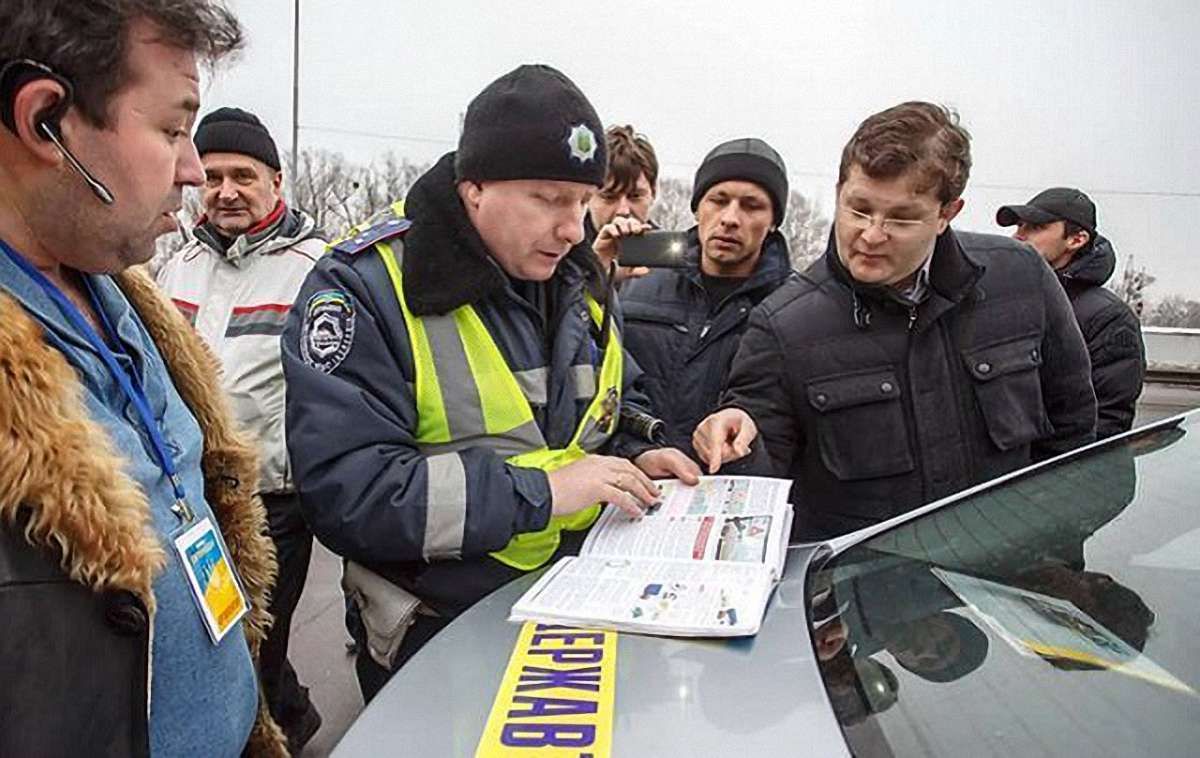 Київська поліція оштрафувала нардепа Володимира Ар’єва за порушення ПДР