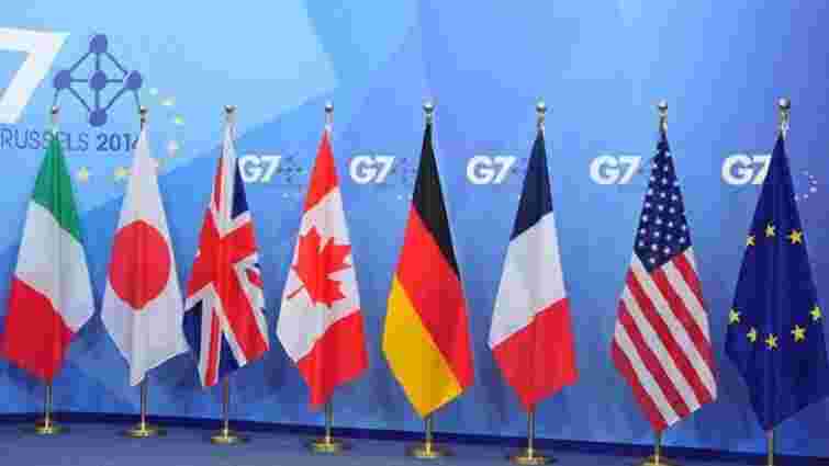 Країни G7 готові посилити санкції проти Росії