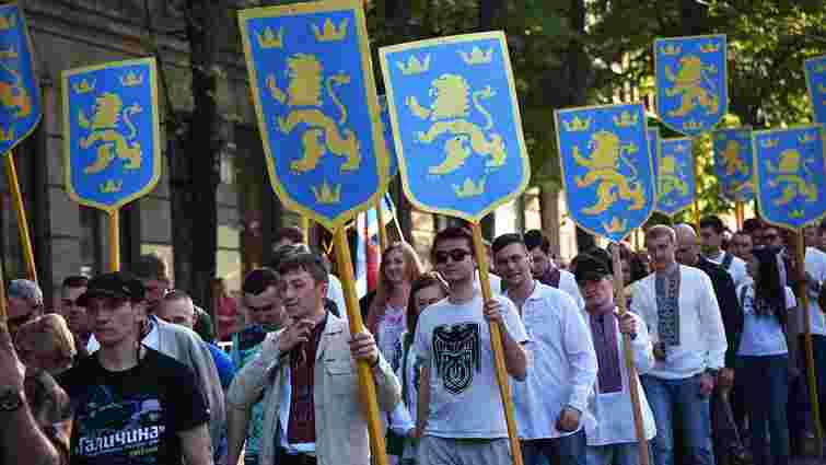 У Львові відбувся марш до 75-річчя заснування дивізії «Галичина»