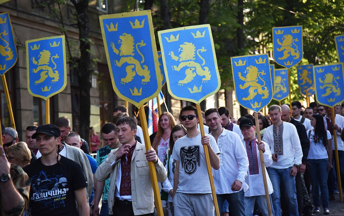 У Львові відбувся марш до 75-річчя заснування дивізії «Галичина»