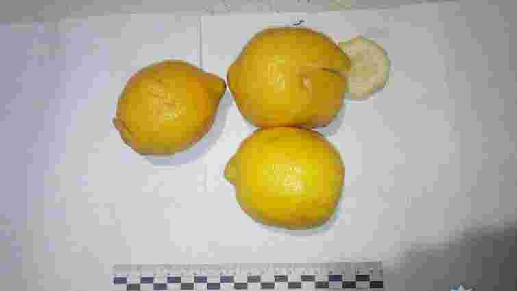 У Донецькій області у в'язницю намагалися передати наркотики у лимоні