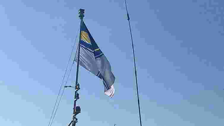 В Одесі відкрилася виставка прапорів ВМС України