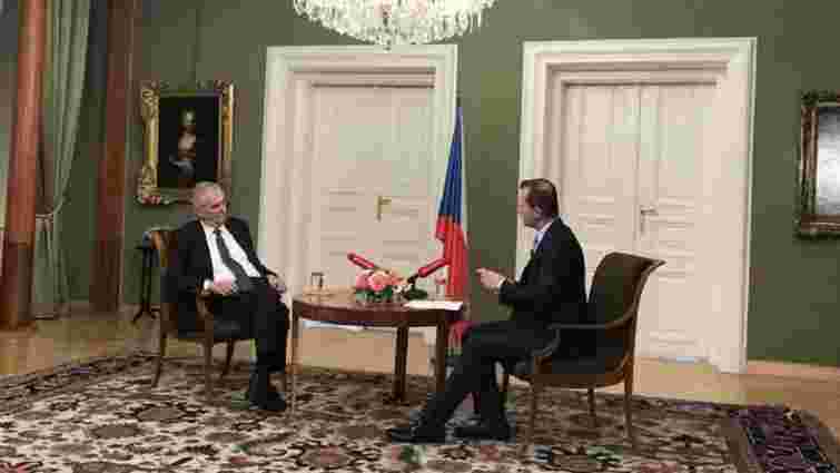 Президент Чехії підтвердив, що «Новичок» виробляли у Брно