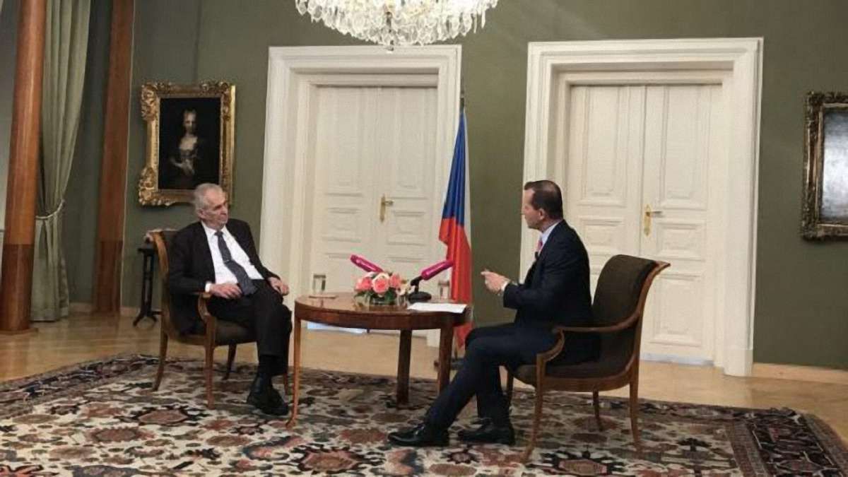 Президент Чехії підтвердив, що «Новичок» виробляли у Брно