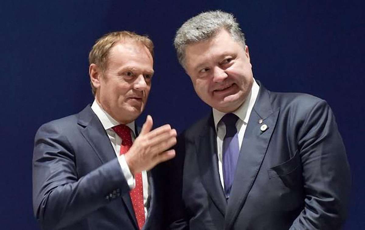Порошенко і Туск домовилися про проведення ювілейного саміту «Україна - ЄС»