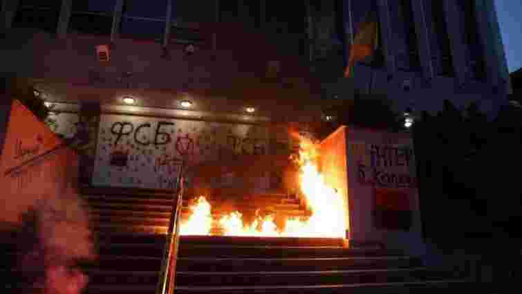 В ОБСЄ засудили спробу підпалу будівлі телеканалу «Інтер»