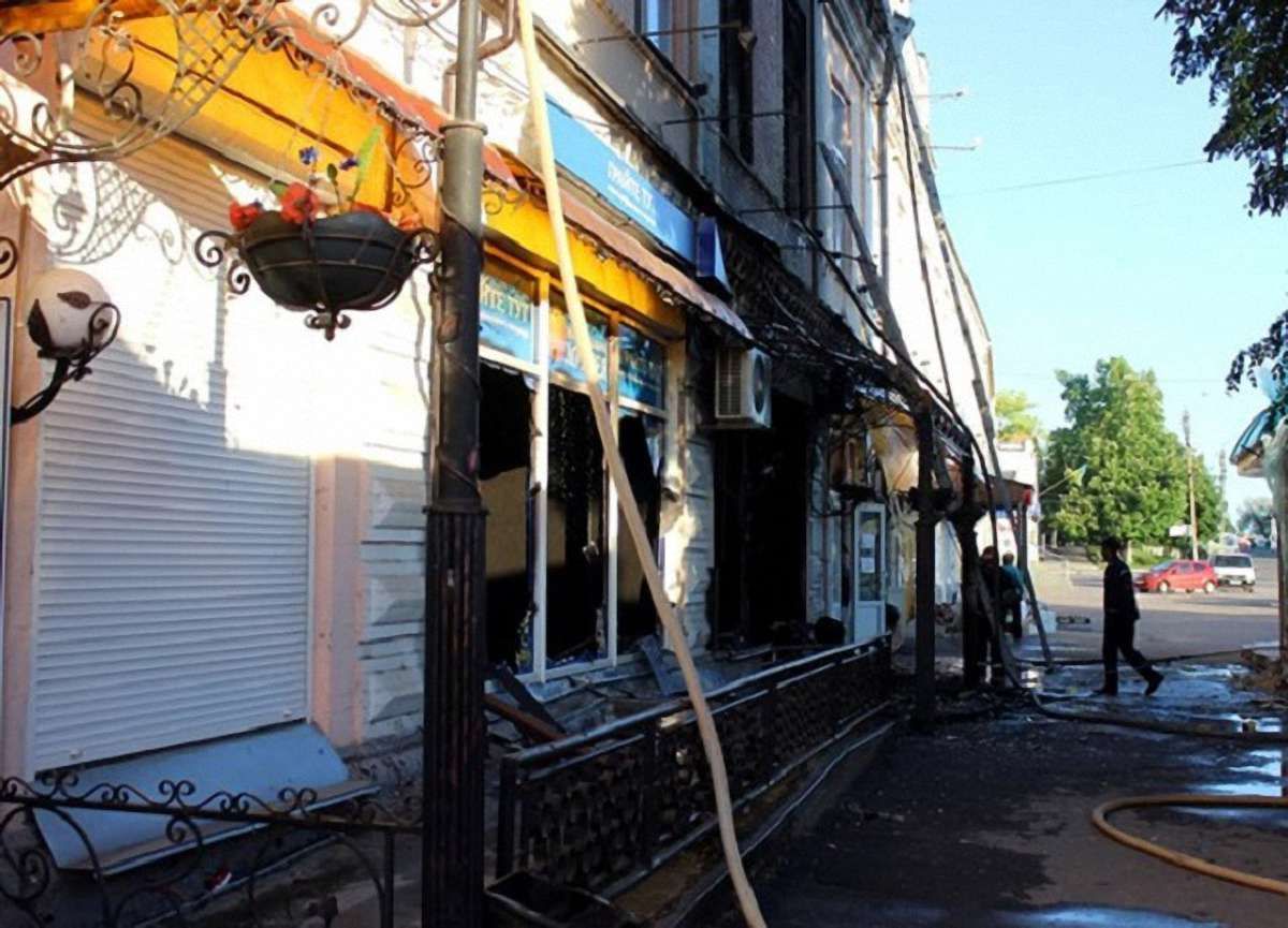 На Черкащині під час пожежі в гральному закладі загинув чоловік