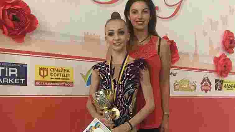 15-річна львів’янка Христина Погранична вдруге стала чемпіонкою України з художньої гімнастики