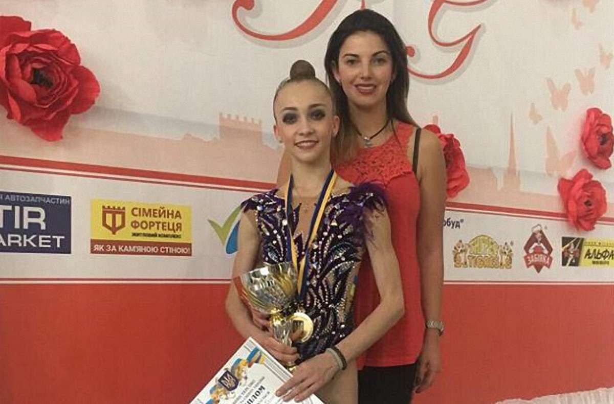 15-річна львів’янка Христина Погранична вдруге стала чемпіонкою України з художньої гімнастики