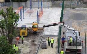 У 2018 році у Львові завершать реконструкцію спортивного майданчика школи №27