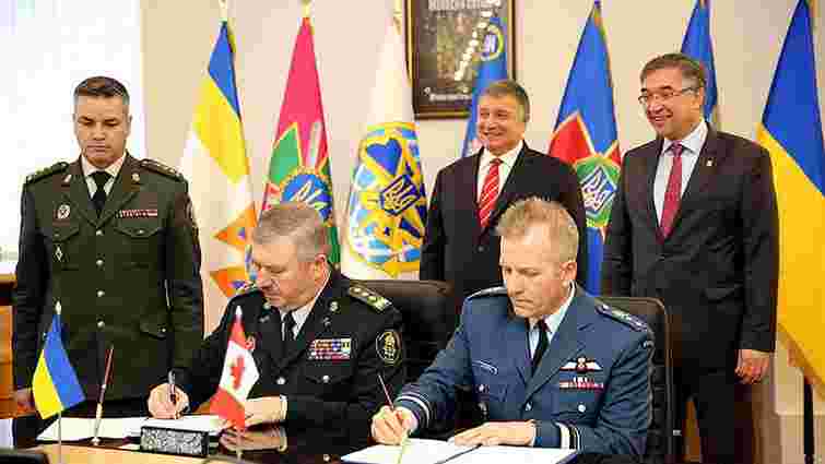Україна і Канада уклали угоду про військову підготовку особового складу поліції
