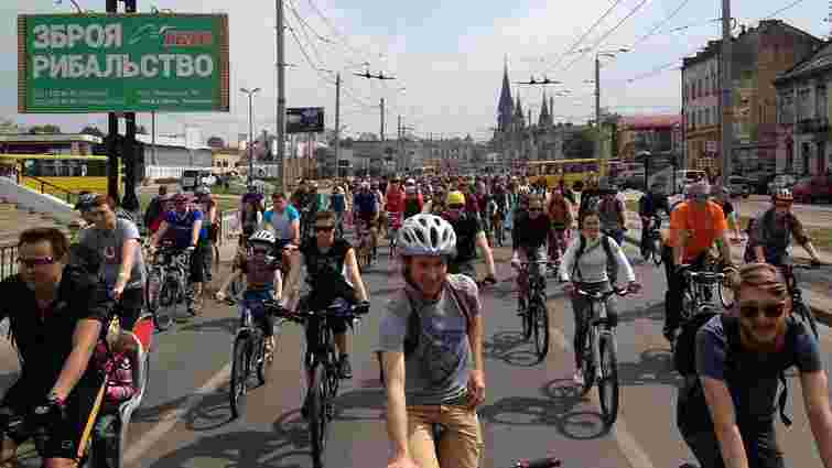 Львівських велосипедистів закликають долучитися до всеукраїнського Велодня