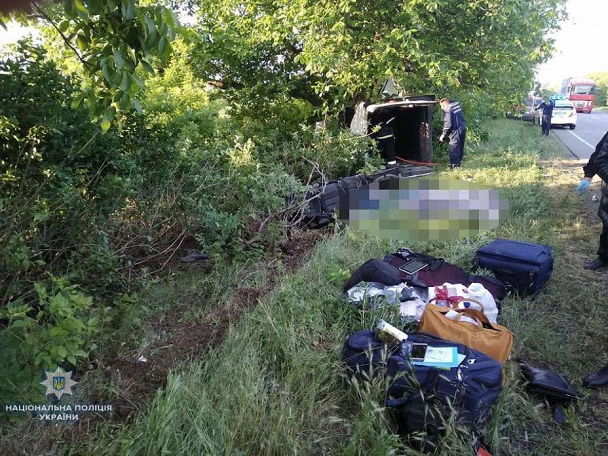 Внаслідок ДТП в Миколаївській області загинули п’ятеро людей