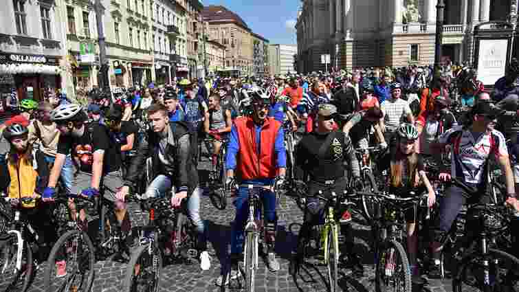 У львівському Велодні взяли участь дві тисячі велосипедистів