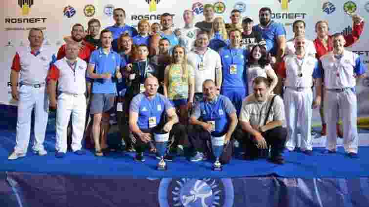 Збірна України з самбо тріумфально виступила на Чемпіонаті Європи
