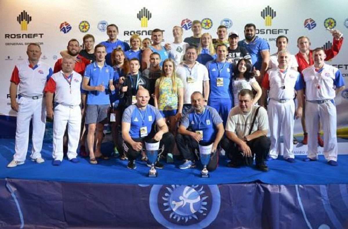 Збірна України з самбо тріумфально виступила на Чемпіонаті Європи