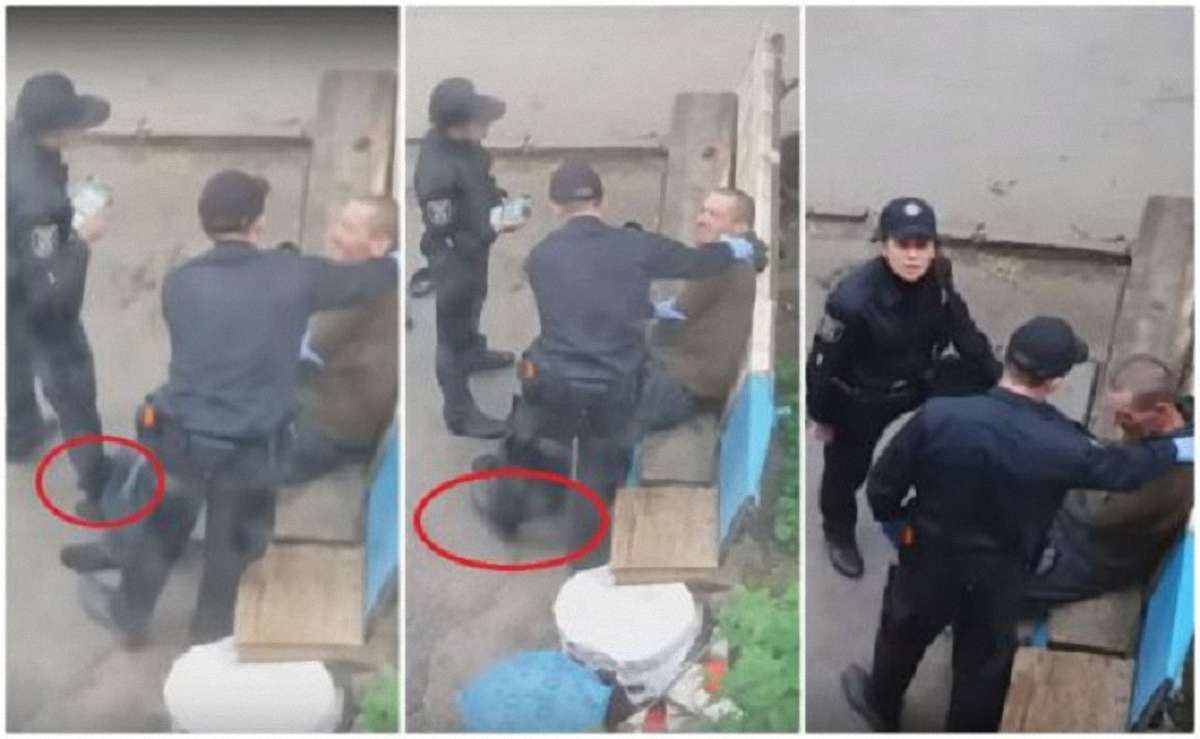 У Сумах звільнили поліцейських, які знущалися над чоловіком