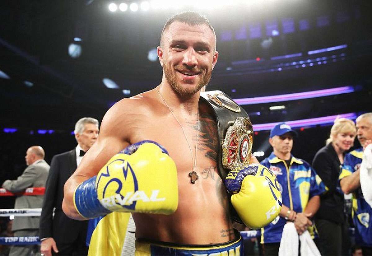 Український боксер Василь Ломаченко відмовився від титулу чемпіона WBO