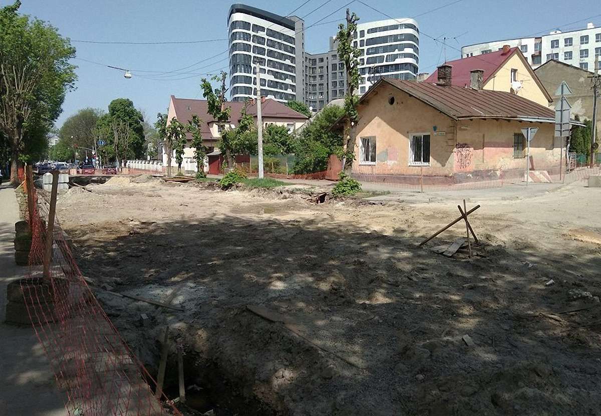 Наступного тижня у Львові планують відновити ремонт вул. Замарстинівської