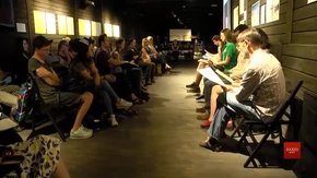 У музеї «Територія Терору» актори львівських театрів відтворили суд над Олегом Сенцовим